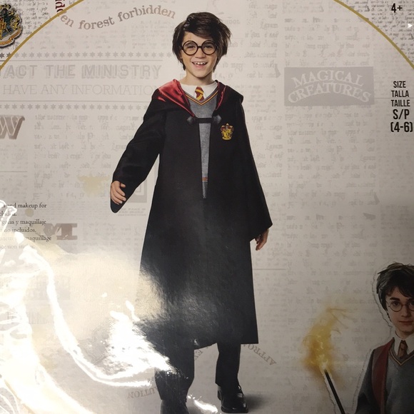 🐠Harry Potter Child Costume Size Small (4/6) | NWT - Picture 3 of 8